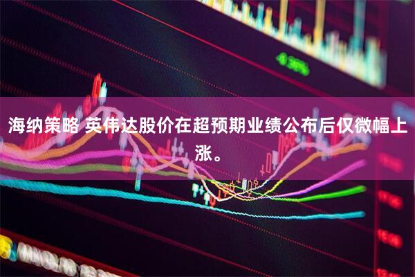 海纳策略 英伟达股价在超预期业绩公布后仅微幅上涨。