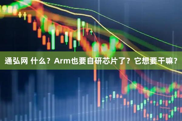 通弘网 什么？Arm也要自研芯片了？它想要干嘛？